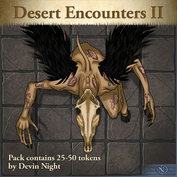 Crowdfund Desert Encounters Tokens by Devin Knight - Dark Sun Related -  Arena