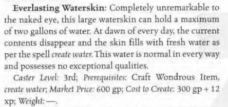 waterskin